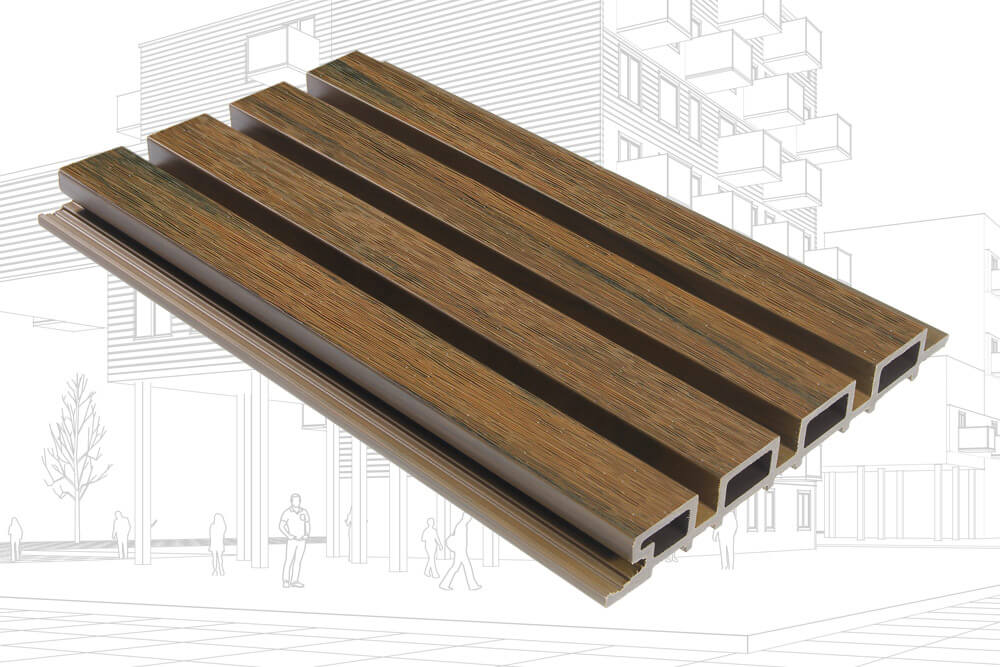 Rivestimento Vertical WPC Dark Teak