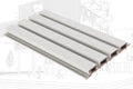 Rivestimento Vertical WPC White